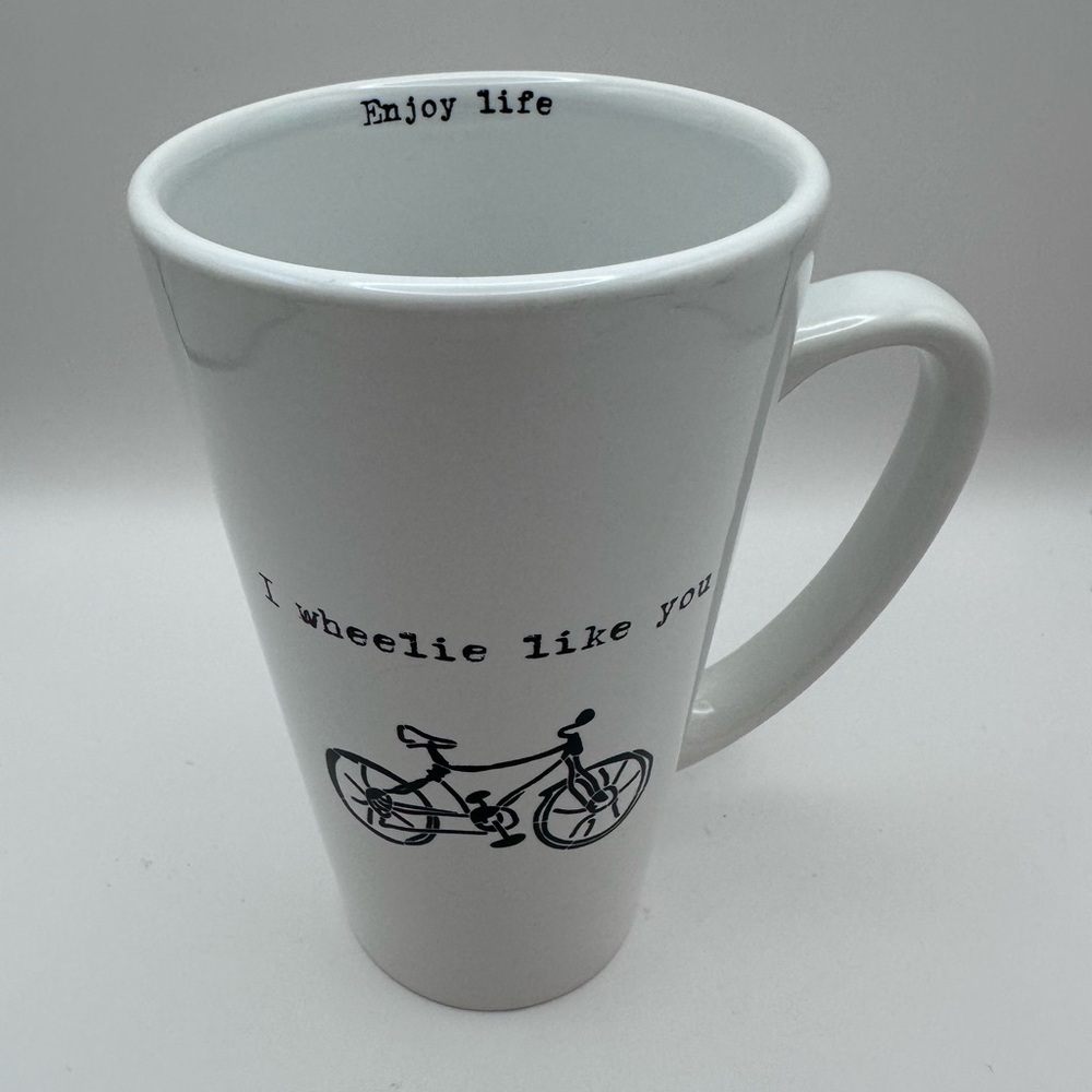 Sweet Bird & Co “I Wheelie Like You” Bicycle Coffee Mug